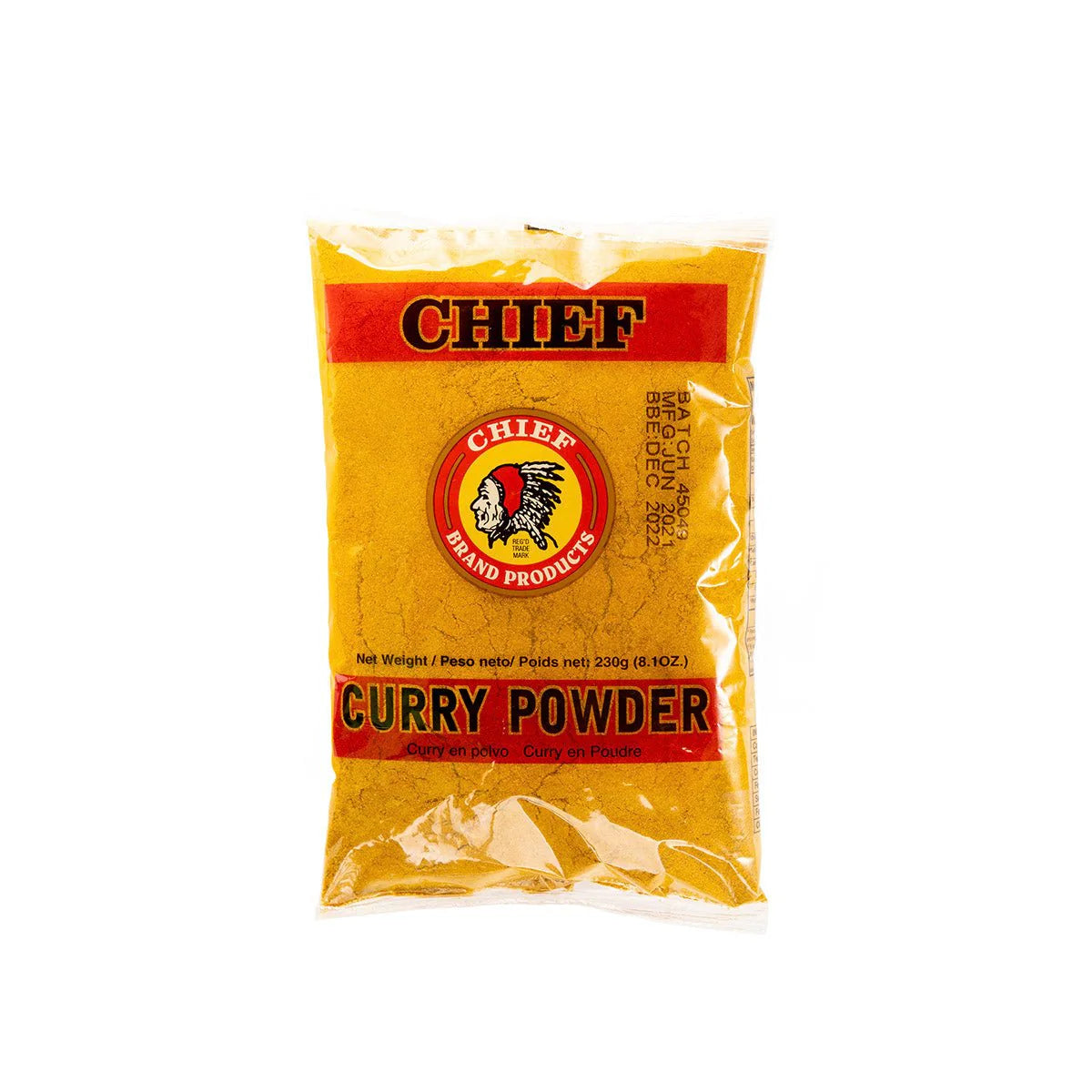 Chief Brand Products Curry Powder, 230g